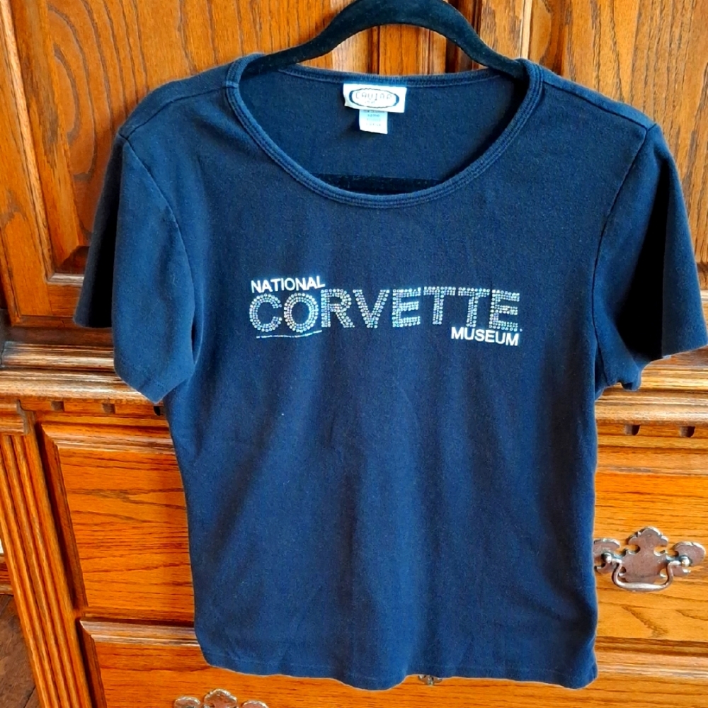 Ladies Corvette Museum Cotten Tee